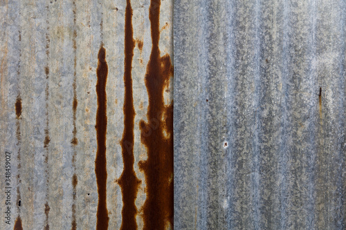 Vertical corrugated metal p...