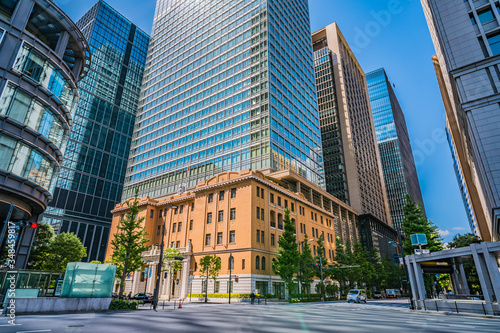 日本 東京 丸の内 オフィス街 高層ビル群 ~ Tokyo Office District,Marunouchi Area ~