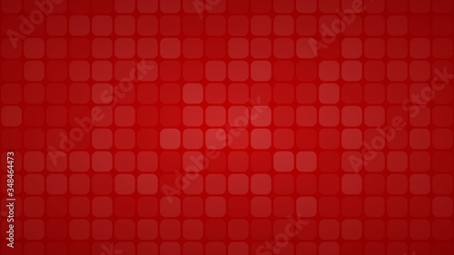 Abstract background of small squares or pixels in red colors