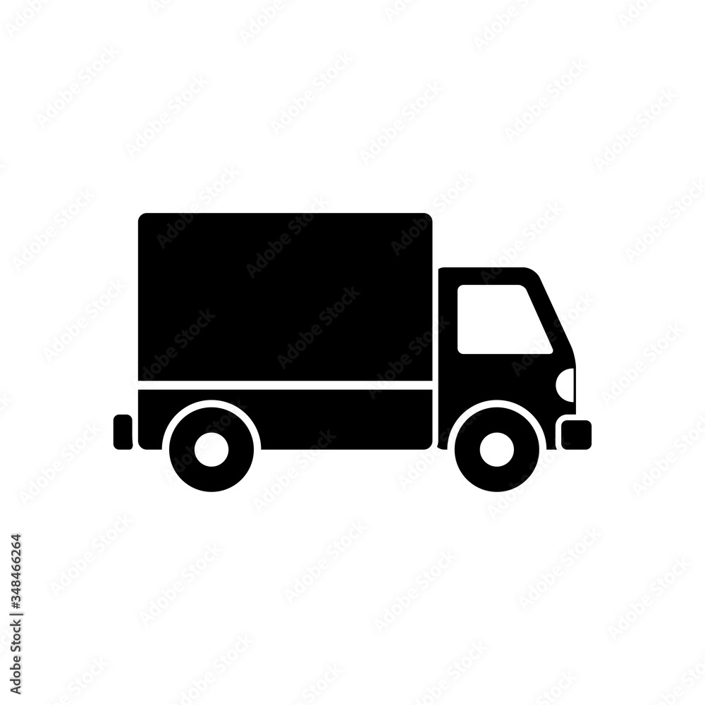 truck - transportation icon vector design template