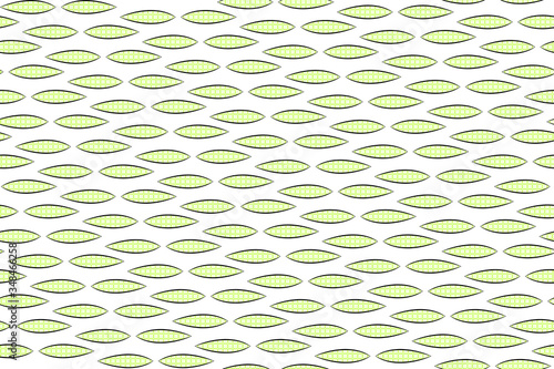seamless pattern with green dots