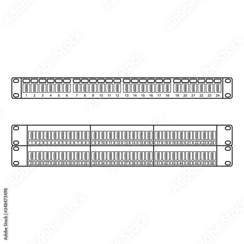 HDMI High-Density Feed Through Patch Panel