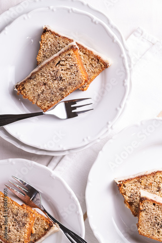 piece of cake on a plate