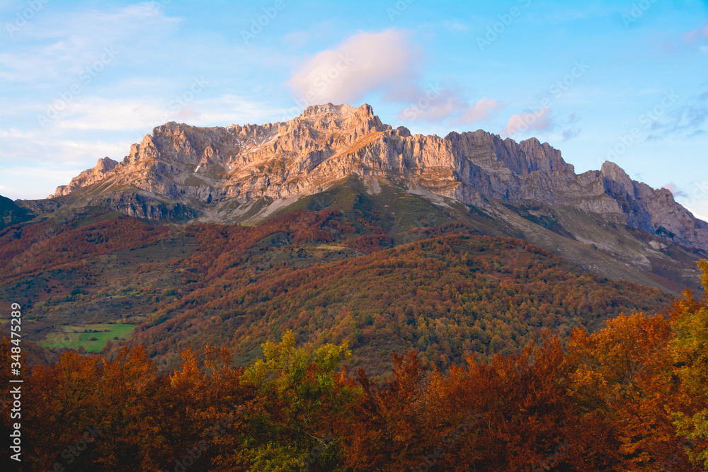 Picos de europa en otoño