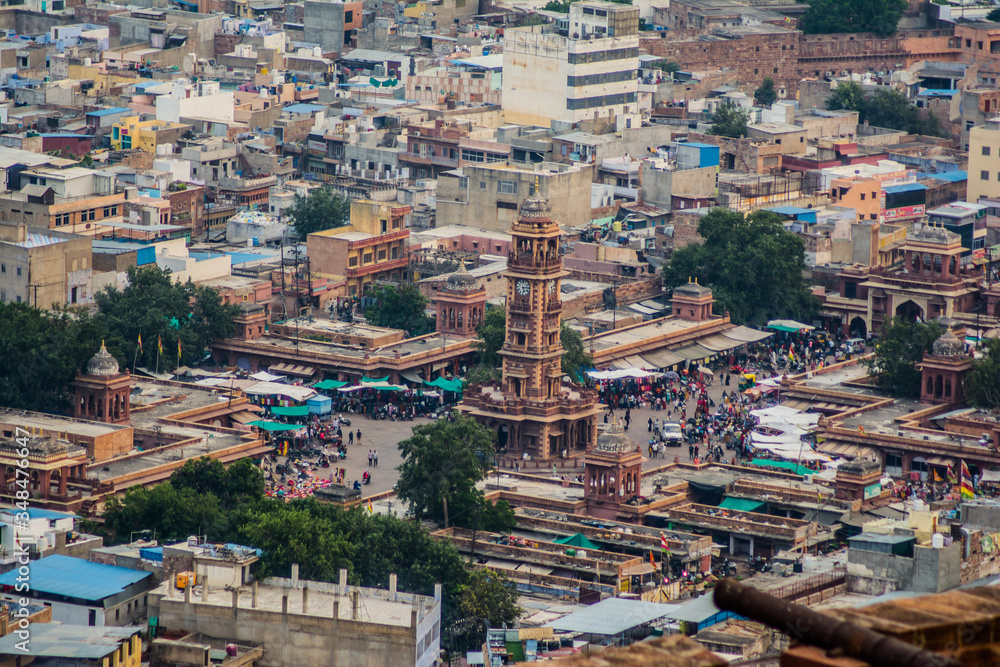 Ghanta Ghar (Clock Tower) & Sadar Market Jodhpur Rajasthan
