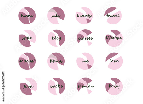 Highlights of Cover Stories with inscriptions