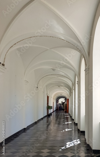 Monastery corridor