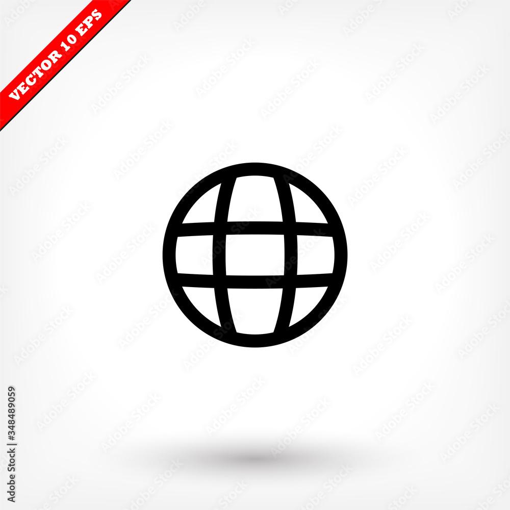 Planet vector icon , lorem ipsum Flat design Planet vector icon , lorem ipsum Flat design