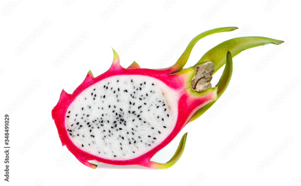 dragon fruit isolated dragon fruit isolated
