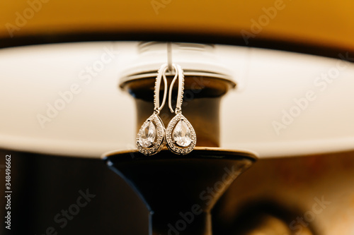 Wallpaper Mural vintage wedding earrings for the bride Torontodigital.ca