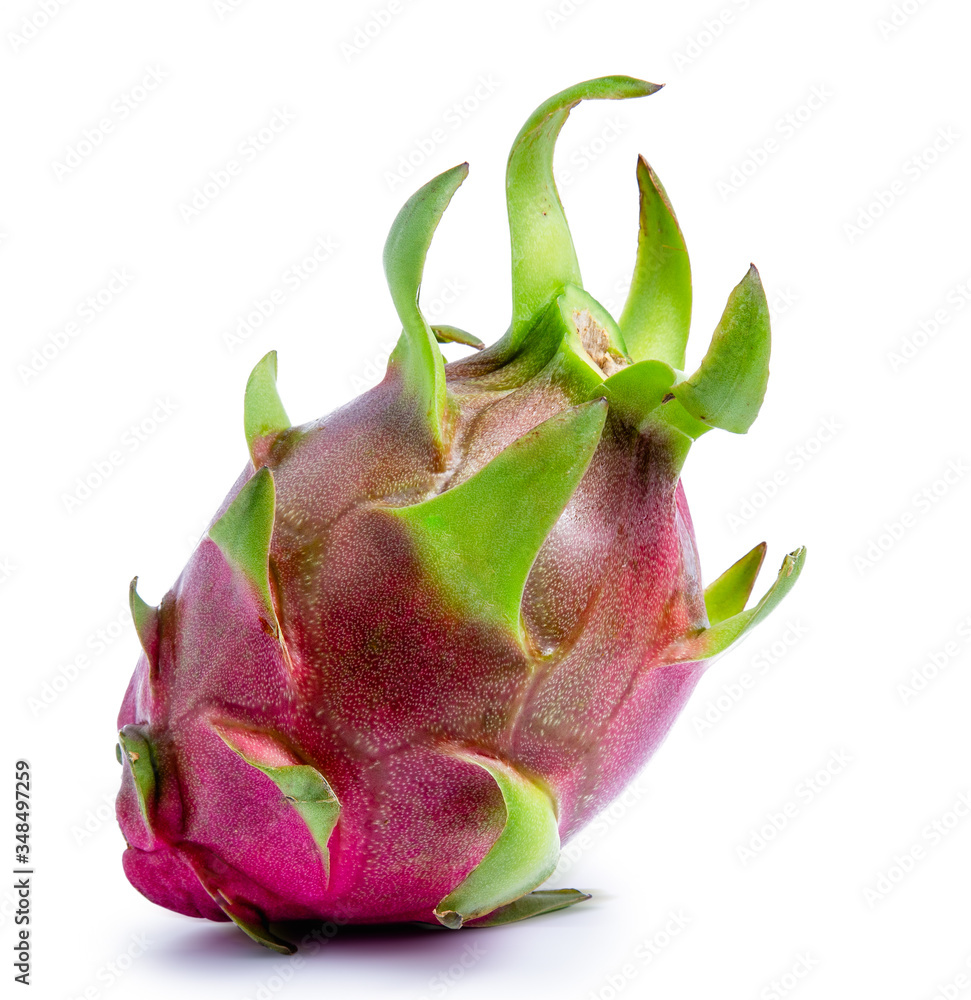 clipping path dragon fruit isolated on white background clipping path dragon fruit isolated on white background