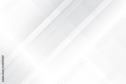 Abstract geometric white and gray color background. Vector, illustration.