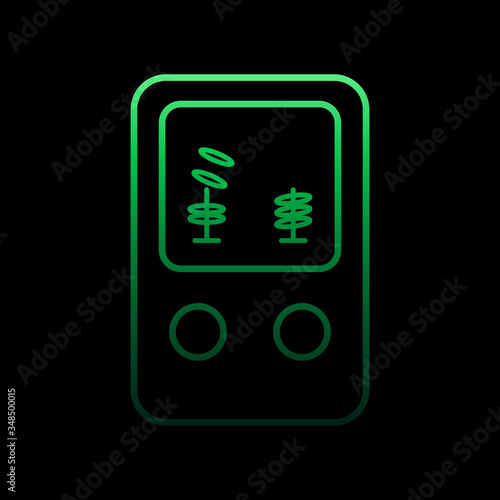 Ring game line nolan icon. Simple thin line, outline vector of toys icons for ui and ux, website or mobile application
