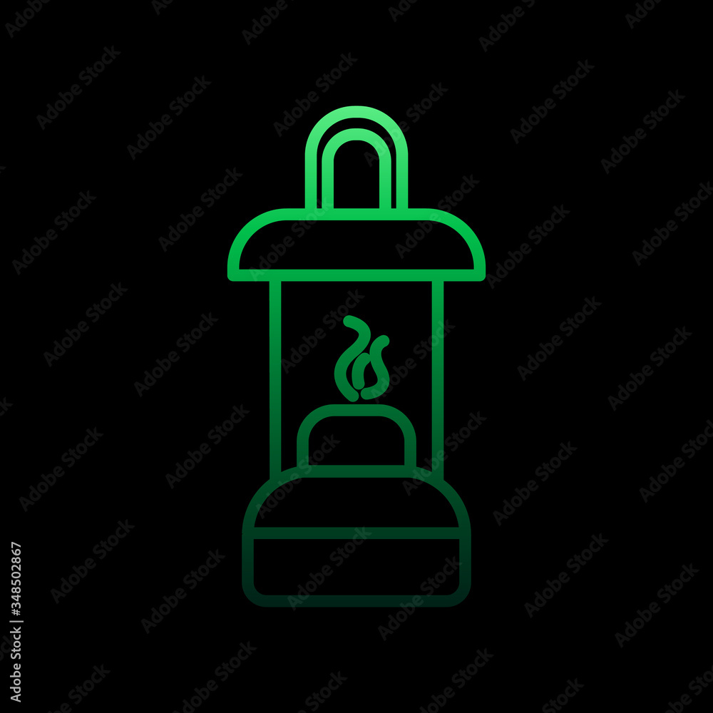 wick lamp line nolan icon. Simple thin line, outline vector of camping icons for ui and ux, website or mobile application wick lamp line nolan icon. Simple thin line, outline vector of camping icons for ui and ux, website or mobile application