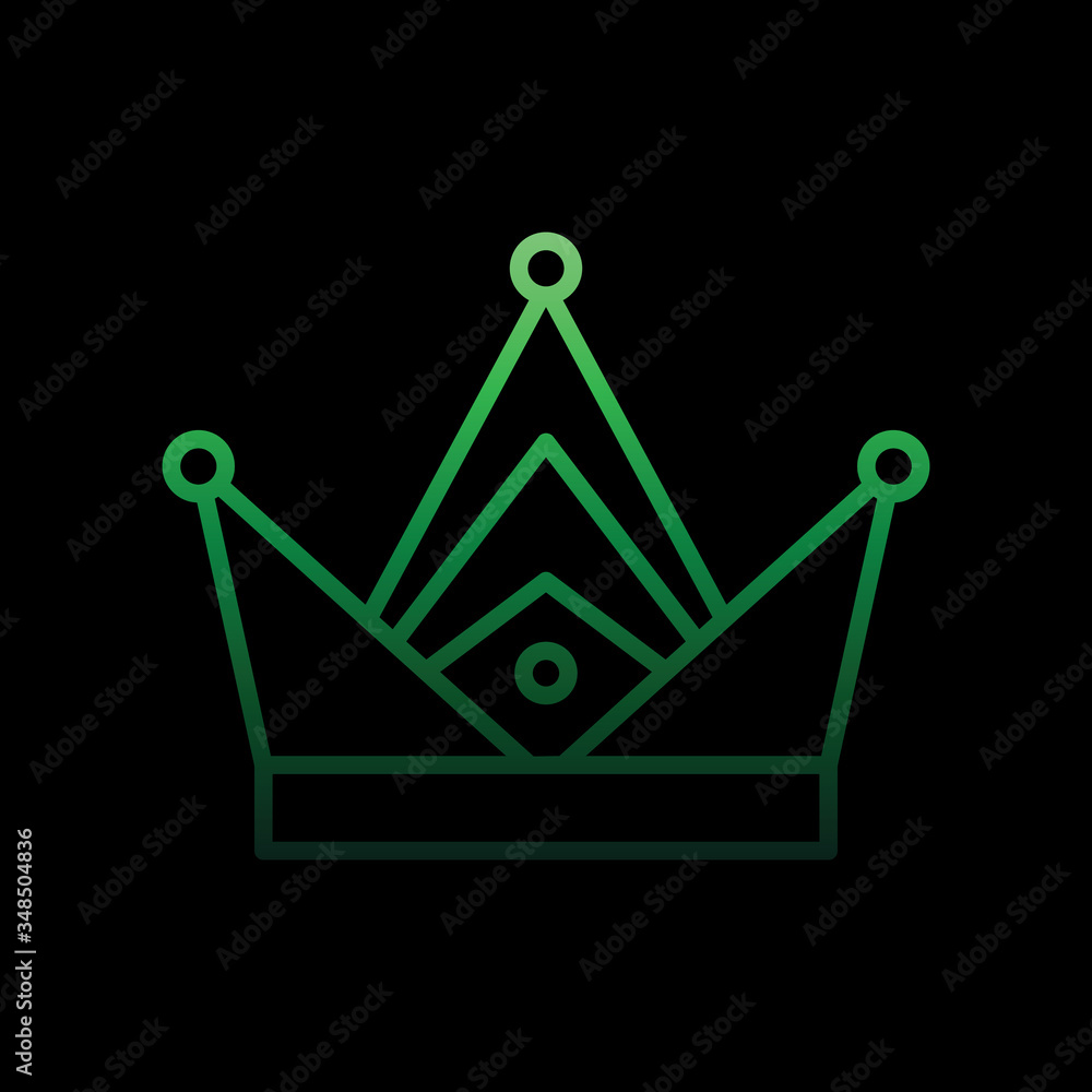 Obraz na plátně crown nolan icon