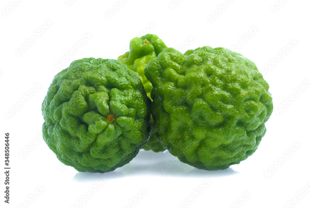 Obraz premium Bergamot fruit isolated on white background