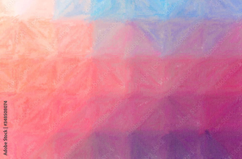 Abstract illustration of pink Wax Crayon background