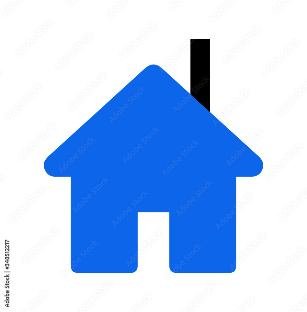 blue house icon blue house icon