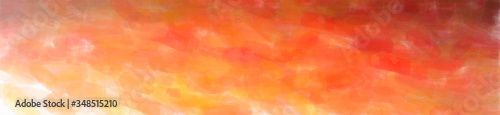 Abstract illustration of orange Watercolor background