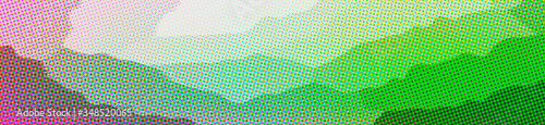 Abstract illustration of green Dots background