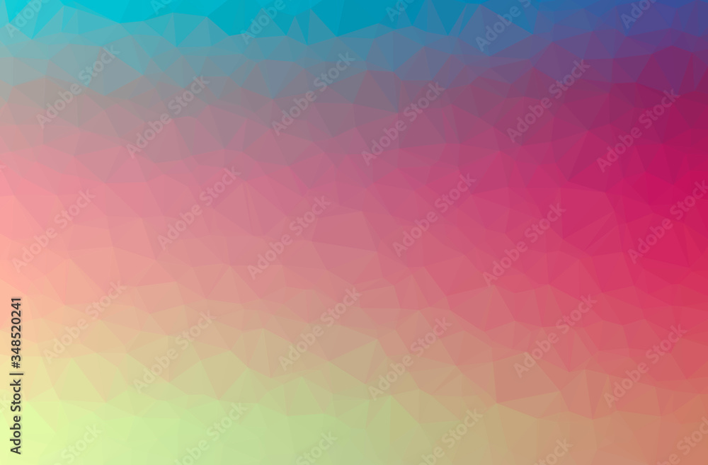 Illustration of abstract Blue, Pink, Yellow horizontal low poly background. Beautiful polygon design pattern. Illustration of abstract Blue, Pink, Yellow horizontal low poly background. Beautiful polygon design pattern.