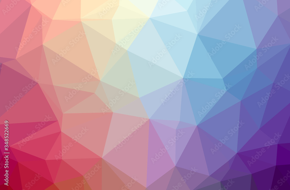 Illustration of abstract Blue, Purple, Red horizontal low poly background. Beautiful polygon design pattern. Illustration of abstract Blue, Purple, Red horizontal low poly background. Beautiful polygon design pattern.