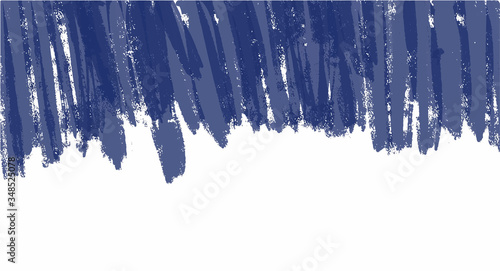 Dark Blue watercolor background for your design, watercolor background concept, vector.