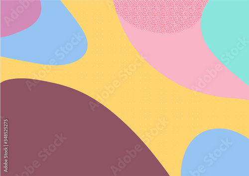 Modern abstract cover set, minimal cover design. Colorful geometric background, vector illustration.