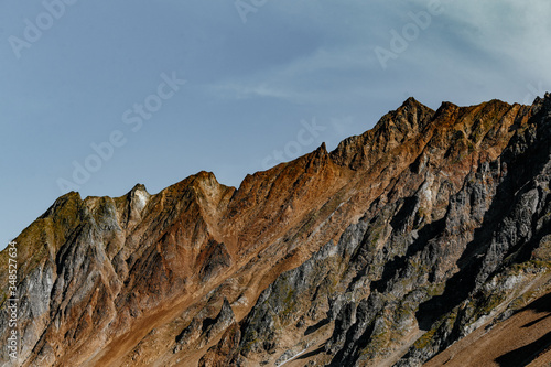 Rocks of the volcanic circus. Kamchatka Peninsula