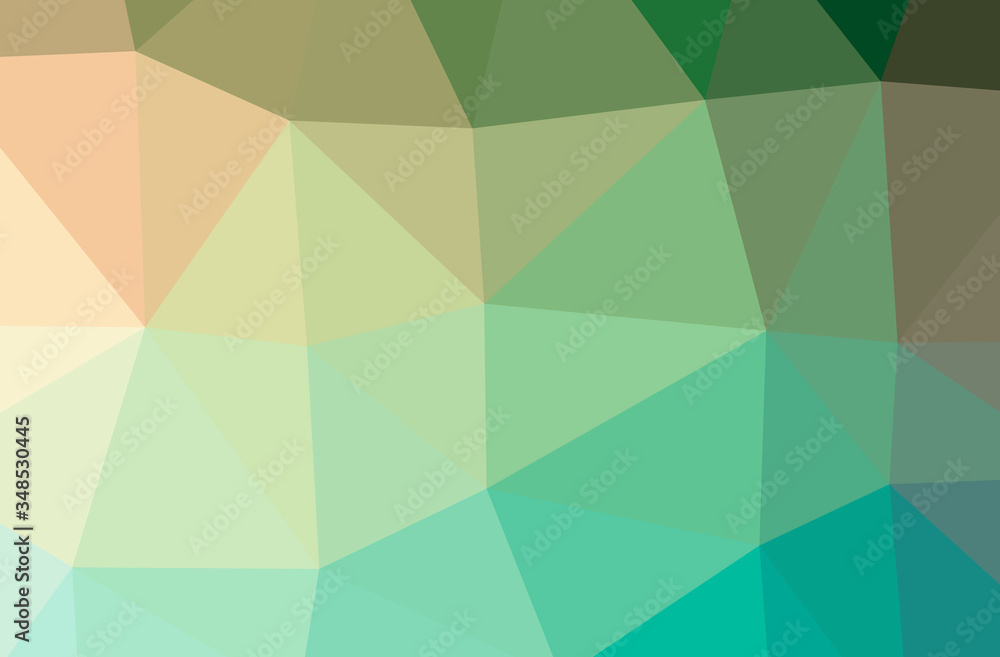 Illustration of abstract Green horizontal low poly background. Beautiful polygon design pattern. Illustration of abstract Green horizontal low poly background. Beautiful polygon design pattern.
