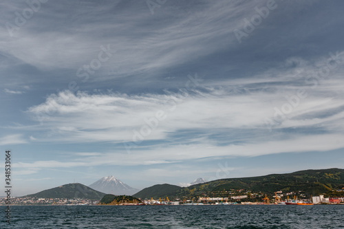 View of Petropavlovsk-Kamchatsky from the ocean © Иван Супрунов