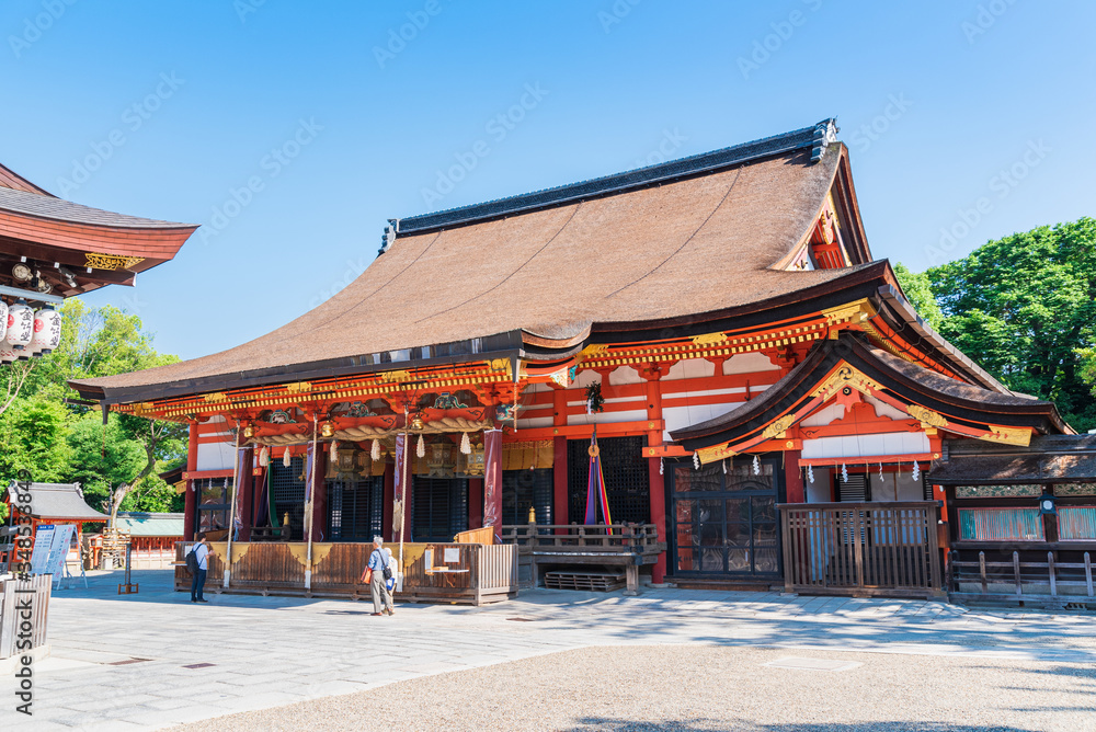 京都　八坂神社　本殿