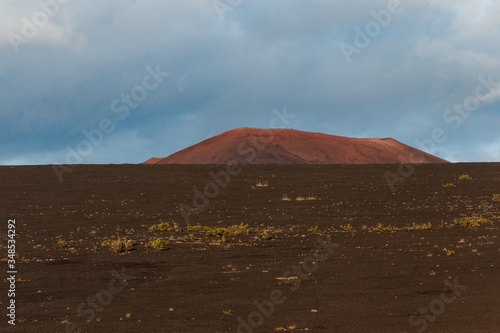 Volcanic cracks. Kamchatka peninsula