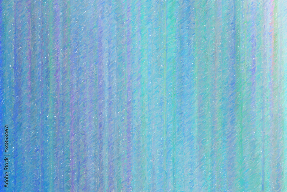 Blue lines or stripes Color Pencil High Coverage abstract paint background.