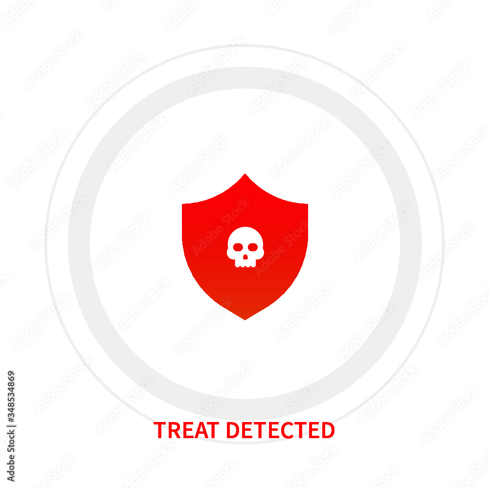 Threat Detected Logo Threat Detected Logo