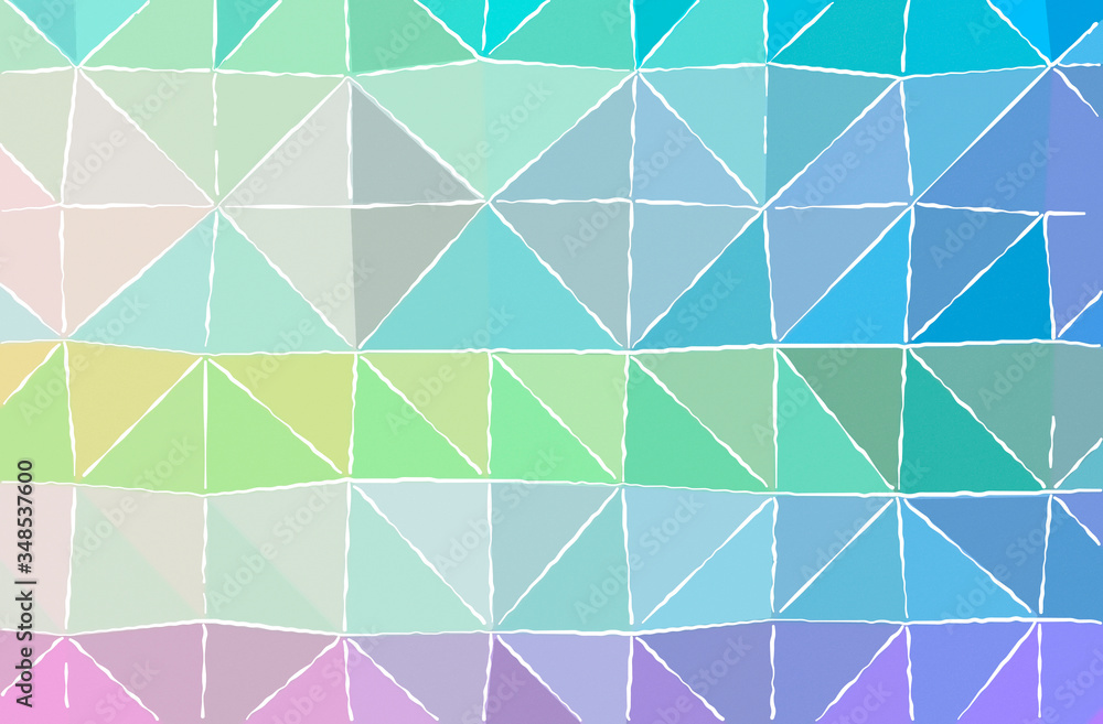 Abstract illustration of blue, green, yellow and red White lines paint background Abstract illustration of blue, green, yellow and red White lines paint background