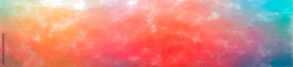Abstract illustration of red Watercolor with low coverage background