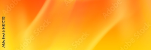 Abstract orange and yellow background with Texture wave  Panoramic banner background