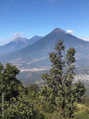 Views of Guatemala at high altitudes 
