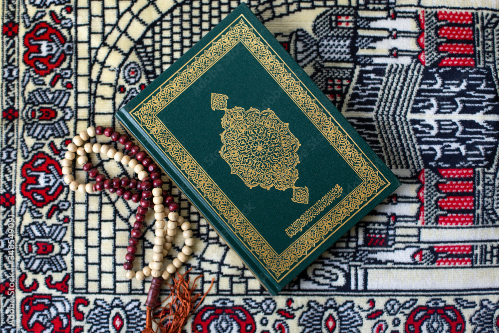 Quran - holy book of Muslims religion, Concept: open book holy prayers for god,
Friday In the month of Ramadan religion Islamic worshiping faith and learn koran and rosary put on wooden boards Quran - holy book of Muslims religion, Concept: open book holy prayers for god,
Friday In the month of Ramadan religion Islamic worshiping faith and learn koran and rosary put on wooden boards