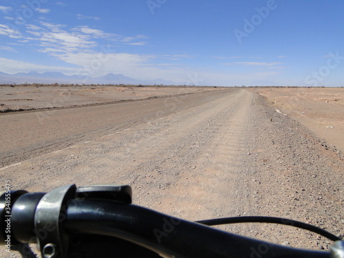 Foto de Flamingos no Deserto do Atacama