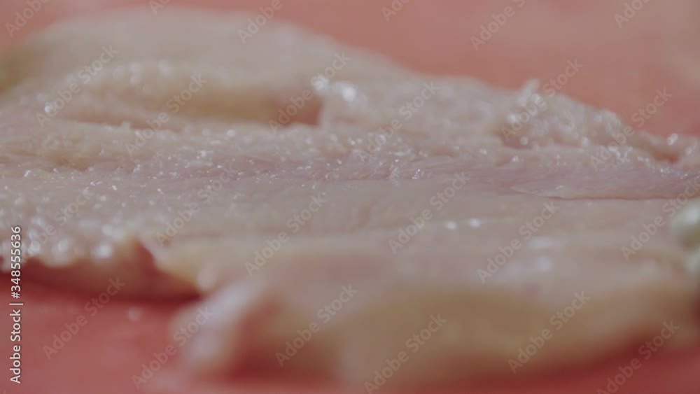 Grinding meat Grinding meat