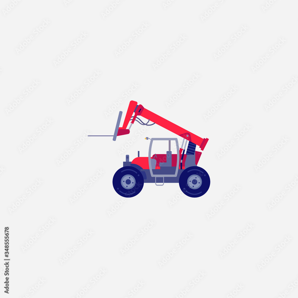 tractor graphic element Illustration template design tractor graphic element Illustration template design