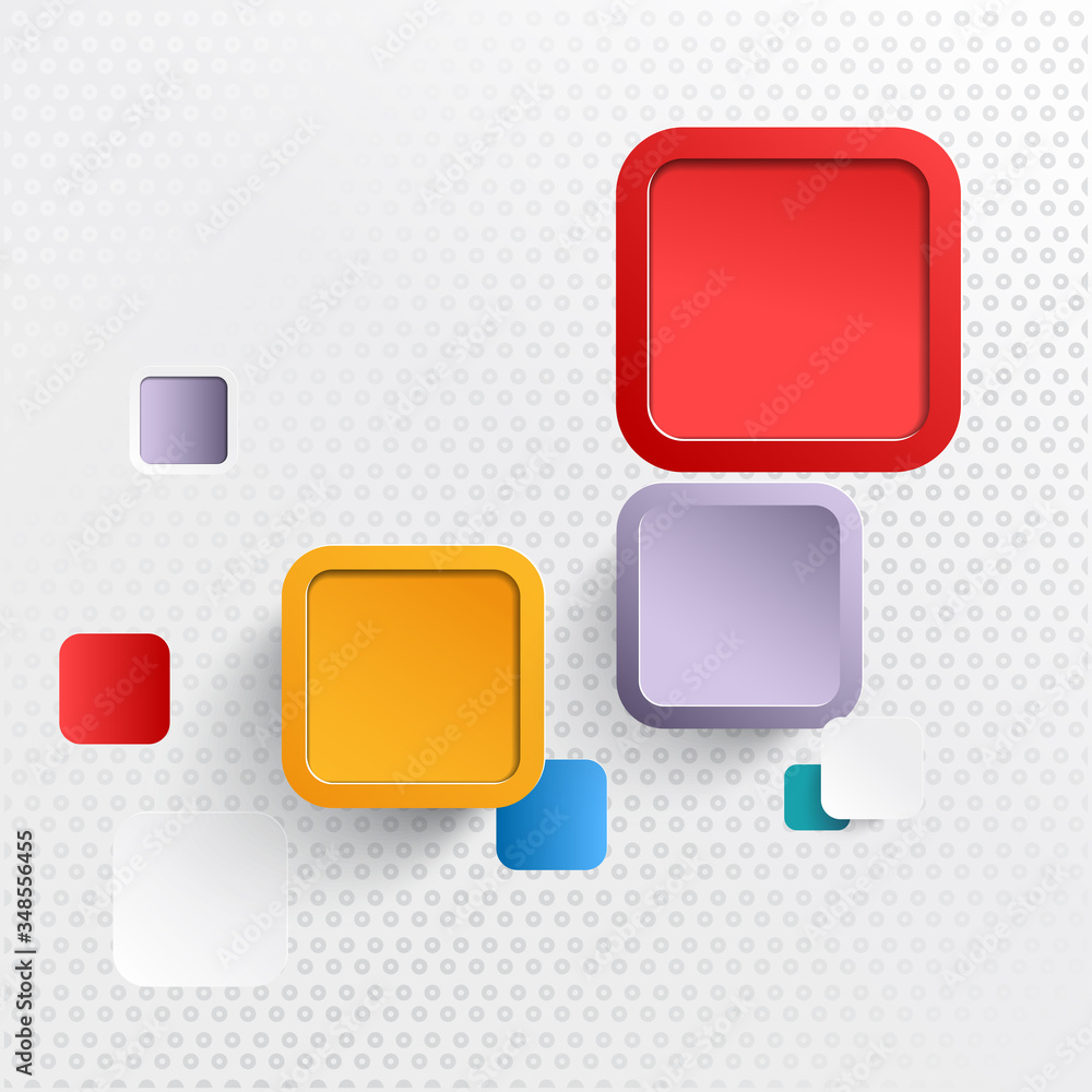 Abstract modern graphic elements vector background. Composition with geometric shape