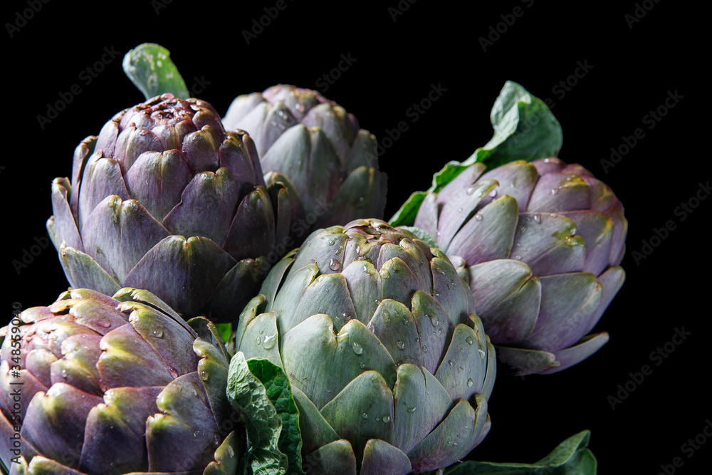 Obraz premium artichokes, carciofi,