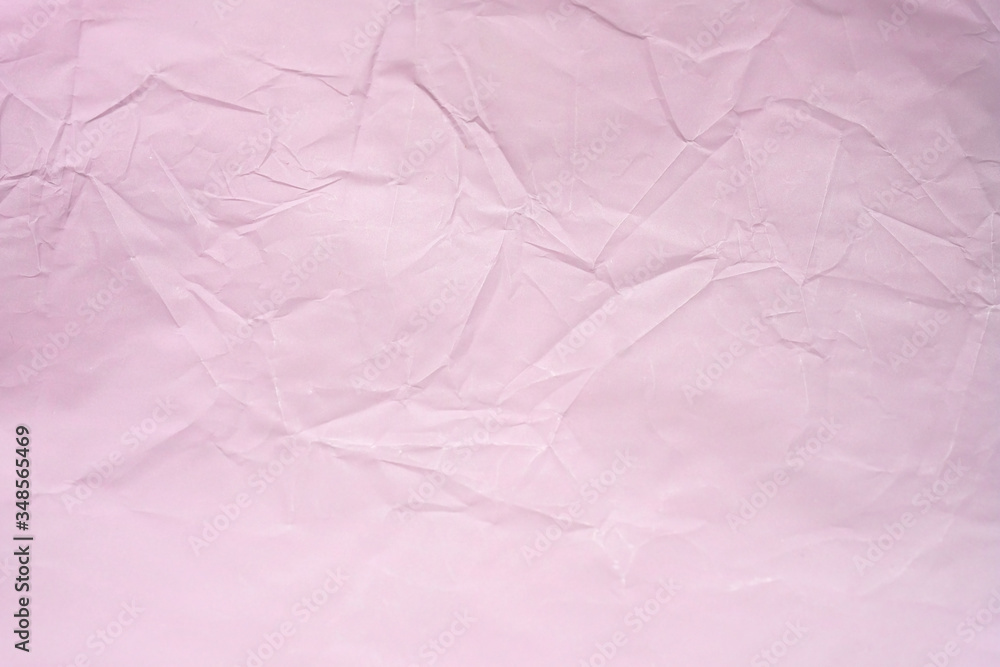 Pink crumpled paper background. Crumpled smooth paper texture top view. Abstract pink Background for Design. copy space Pink crumpled paper background. Crumpled smooth paper texture top view. Abstract pink Background for Design. copy space