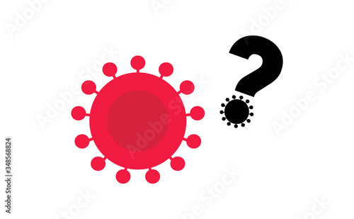 Corona virus covid-19 outbreak pandemic symbol vector image