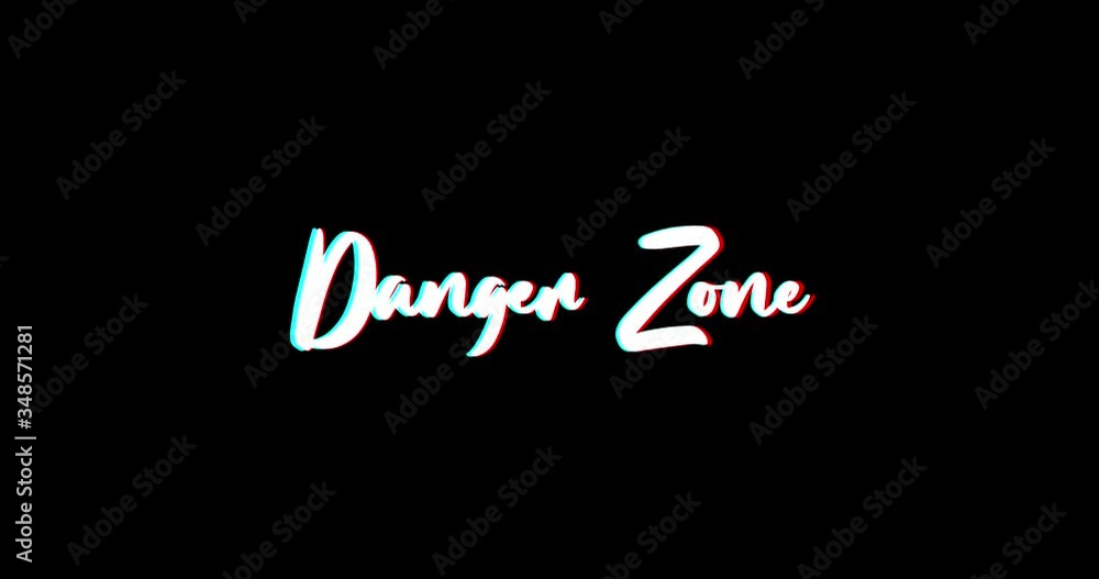 Danger Zone Text Glitch Effect Animation on Black Background
-4K Resolution Danger Zone Text Glitch Effect Animation on Black Background
-4K Resolution