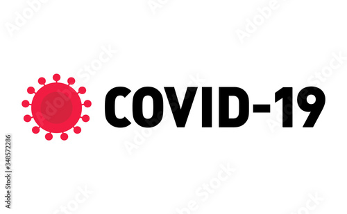 Corona virus covid-19 outbreak pandemic symbol vector image
