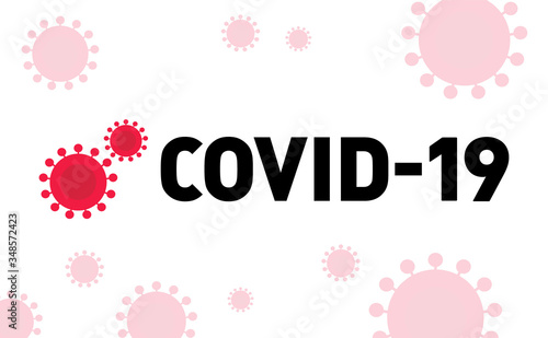 Corona virus covid-19 outbreak pandemic symbol vector image